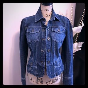 Calvin Klein Jeans fitted denim jacket!